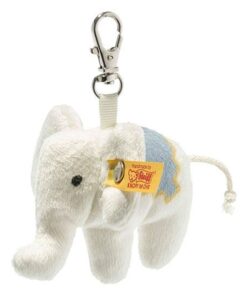 Anhänger Elefäntle - 7 cm - Schlüsselanhänger - weich - weiß 901317