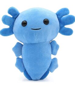 Axolotl Kuscheltier Blau 20 cm