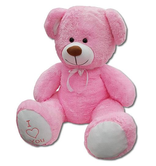 Baby Pluesh XXL Riesen Teddy Bär Groß 160cm Rosa