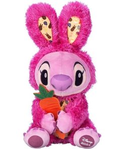 Disney Store Stitch Oster Kuscheltierkostüm rosa 40 cm