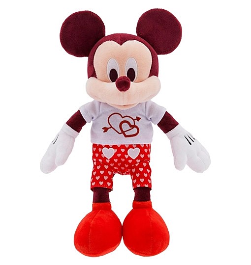 Disney Store Micky Maus - Valentinstag - Kuscheltier, 28 cm