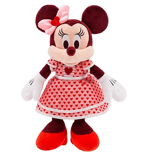 Disney Store Minnie Maus - Kuscheltier Valentinstag 28 cm