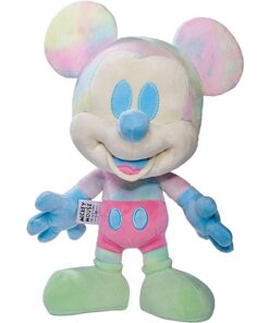 Disney Tie Dye Mickey Mouse, November Edition, Amazon Exclusiv, 35cm Plüschfigur, Micky Maus, im Geschenkkarton, Limitiert, Sonderedition