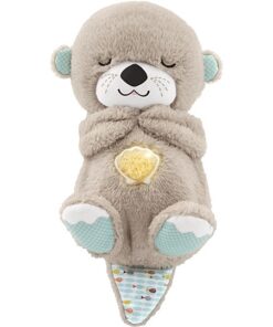 Fisher-Price Schlummer Otter Kuscheltier mit Atembewegung und Musik