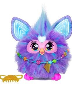 Furby interaktives Plüschspielzeug (lila) Deutsch 15 cm