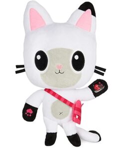 Gabby’s Dollhouse Panda Pfötchen Plüschfigur 33 cm mit Licht, Geräuschen und Liedern