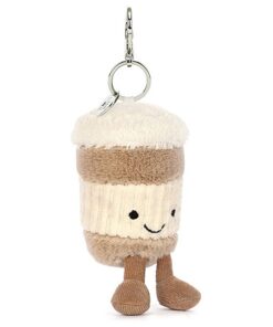 Jellycat Amuseables Coffee-To-Go Schlüsselanhänger 12cm
