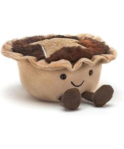 Jellycat Kuscheltier Amuseable Jelly Mince Pie Weihnachts-Törtchen 12cm