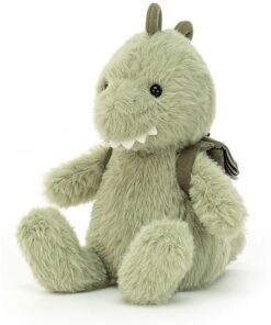 Jellycat Kuscheltier Dino mit Rucksack 22cm