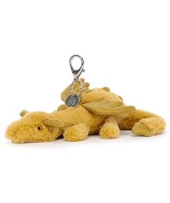Jellycat Schlüsselanhänger Goldener Drache 8cm