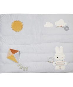 Little Dutch Laufgittereinlage Krabbeldecke Miffy Vintage Sunny Stripes 80x100 cm