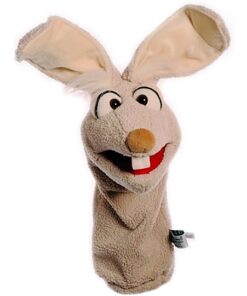 Living Puppets Handpuppe Hase Mampfred Quasselwurm 40 cm