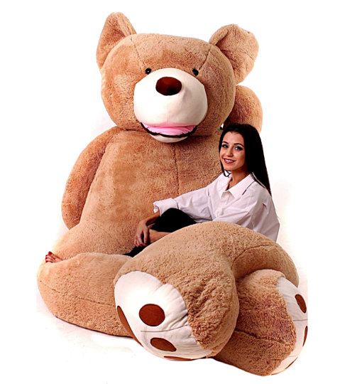 MAKOSAS Riesen Teddybären - Teddybär Groß - Kuscheltier großer Teddy Bär 340 cm