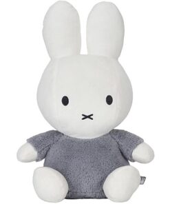 Tiamo MIFFY Kuscheltier Hase Fluffy blau Plüsch 35 cm