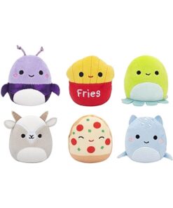 Micromallows 6 superweiche 6,5 cm Mini-Squishmallows SQMM0012
