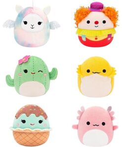 Micromallows 6 superweiche 6,5 cm Mini-Squishmallows SQMM0009