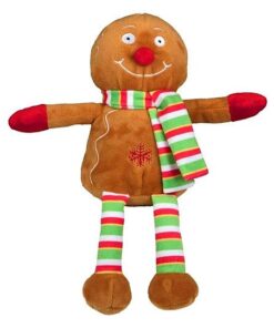 Minifeet® Lebkuchenmann Leopold - Kuscheltier Plüschtier Stofftier Spielzeug - kuschelig weich - Geschenk für Baby 23cm