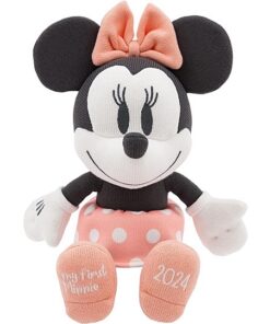 Minnie Maus 2024 Kuscheltier für Babys Offizieller Disney Store 33 cm