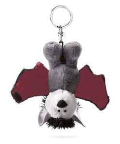 NICI 47866 Schlüsselanhänger Fledermaus Sir Simon 10cm, SCHWARZ