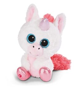 NICI Glubschis Einhorn Milky-Fee weiß pink 25 cm 45571