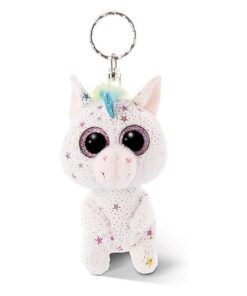 NICI Glubschis Einhorn Vita-Mi 9cm Schlüsselanhänger, Plüschtieranhänger mit Schlüsselring, Stofftierschlüsselhalter