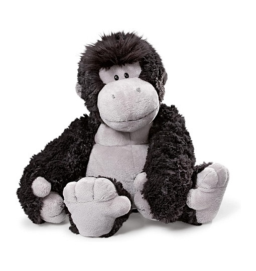 NICI Kuscheltier Gorilla 25 cm – Gorilla Plüschtier für Mädchen, Jungen & Babys – Flauschiger Stofftier Gorilla zum Spielen, Sammeln & Kuscheln – Gemütliches Schmusetier