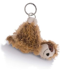 NICI Schlüsselanhänger Faultier Chill Bill Braun 10 cm 42540