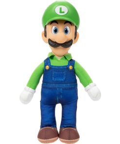 Nintendo Super Mario Movie Roto Plüsch Luigi 35 cm Offizielles Kuscheltier