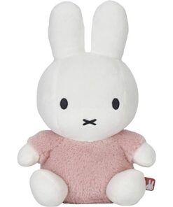 Pioupiou et Merveilles Miffy Fluffy Rosa Plüsch 25 cm