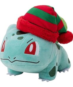 Pokémon Bisasam Kuscheltier mit Mütze 20 cm PKW3377 Winter Plüsch offizielles Pokémon