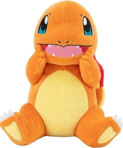 Pokémon Glumanda Kuscheltier 20 cm PKW3082 Offiziell lizenziertes Plüschfigur