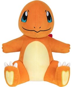 Pokémon Glumanda Kuscheltier 30 cm PKW3110 Offiziell lizenziertes Plüschfigur