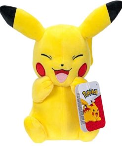 Pokémon Pikachu Kuscheltier 20 cm PKW3080 Offiziell lizenziertes Plüschtier