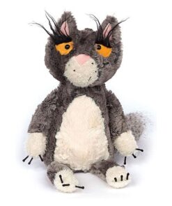 SIGIKID 39307 Bad Cat Beasts Town grau weiß 34cm