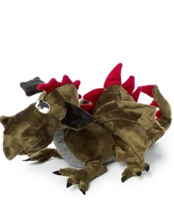 SIGIKID 39634 Spit Fire BeastsTown Drache Grün-Rot 46 cm