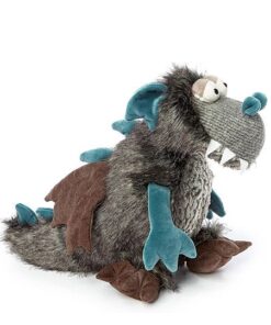 SIGIKID 42807 Middle Age BeastsTown Drache Grau-Petrol 40cm
