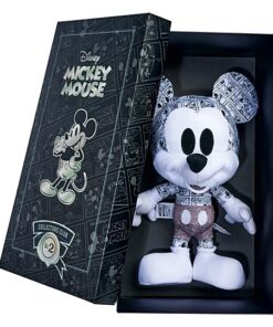 Simba 6315870275 - Disney Comics Mickey Mouse, Februar Edition, Amazon Exclusiv, 35cm Plüschfigur, Micky Maus, im Geschenkkarton, Limitiert, Sonderedition, Sammlerstück