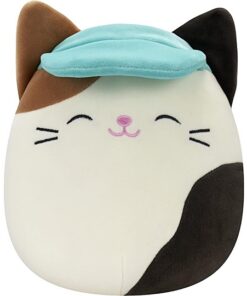 Squishmallows Cam die Katze mit Hut 19 cm SQCR2394 Offizielles Kuscheltier
