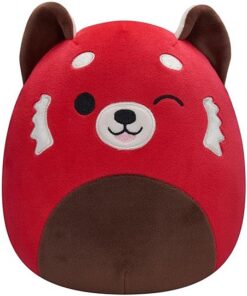Squishmallows Cici der Rote Panda 19 cm SQCR02387 Offizielles Kuscheltier