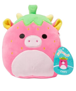 Squishmallows Cleary die Erdbeerkuh 20 cm ‎Offizielles Kuscheltier