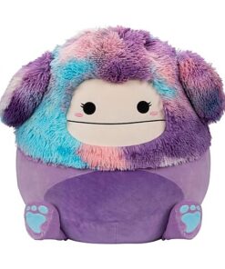 Squishmallows Eden der lila Bigfoot 50 cm SQCR04218 Offizielles Kuscheltier