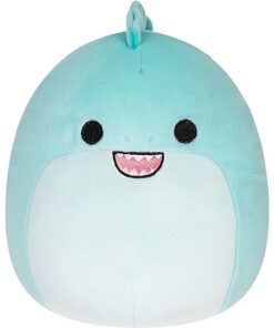 Squishmallows Essy der blaugrüner Aal 19 cm SQCR02389 Offizielles Kuscheltier