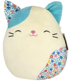 Squishmallows Kesla die Katze vom Blumenteam 30 cm ‎S12-1073 Offizielles Kuscheltier