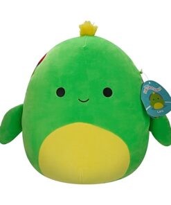 Squishmallows Lars die neongrüne Schildkröte 30 cm SQCR05416 Offizielles Kuscheltier