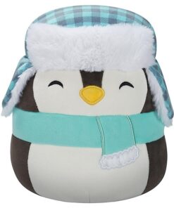 Squishmallows Luna der Pinguin 19 cm SQXM00953 Offizielles Kuscheltier