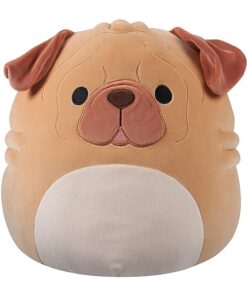 Squishmallows Morton der braune Shar Pei Hund 30 cm SQCR05501 Offizielles Kuscheltier