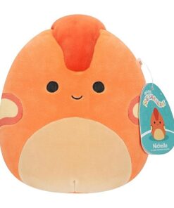 Squishmallows Nichelle der Parasaurolophus 19 cm SQCR04122 Offizielles Kuscheltier