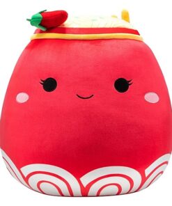 Squishmallows Odion die rote Ramenschale 40 cm SQCR02415 Offizielles Kuscheltier