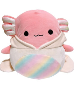 Squishmallows Ostern Archie der Axolotl im Bunny Hoodie 20 cm ‎SQER00694 Offizielles Kuscheltier