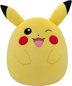 Squishmallows Peluche Pokemon Winking Pikachu 35 cm